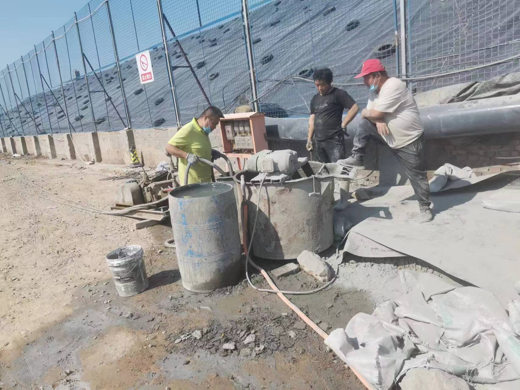 山阴袖阀管注浆